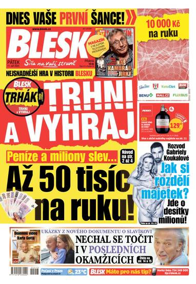 BLESK - 11.9.2020 - CZECH NEWS CENTER a. s.