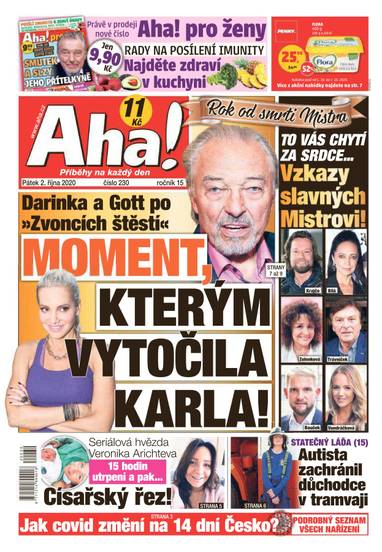 Aha! - 2.10.2020 - CZECH NEWS CENTER a. s.