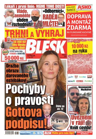 BLESK - 7.10.2020 - CZECH NEWS CENTER a. s.