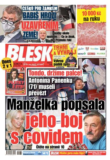 BLESK - 10.10.2020 - CZECH NEWS CENTER a. s.