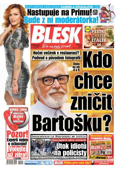 BLESK - 19.10.2020 - CZECH NEWS CENTER a. s.