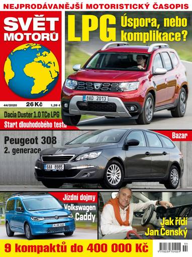 Časopis SVĚT MOTORŮ - 44/2020 - CZECH NEWS CENTER a. s.