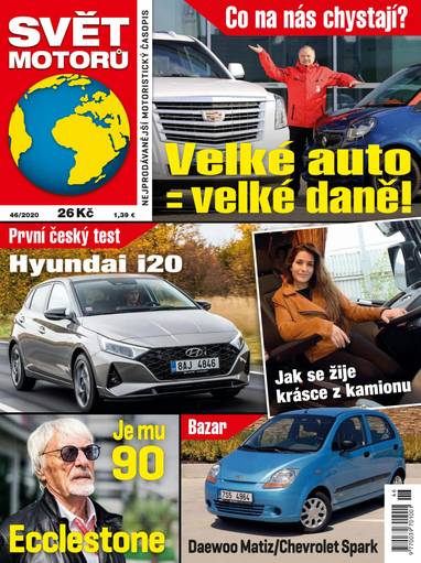 Časopis SVĚT MOTORŮ - 46/2020 - CZECH NEWS CENTER a. s.