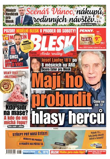 BLESK - 13.11.2020 - CZECH NEWS CENTER a. s.