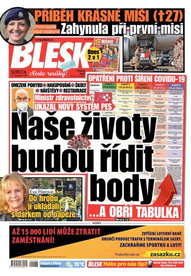 BLESK - 14.11.2020 - CZECH NEWS CENTER a. s.