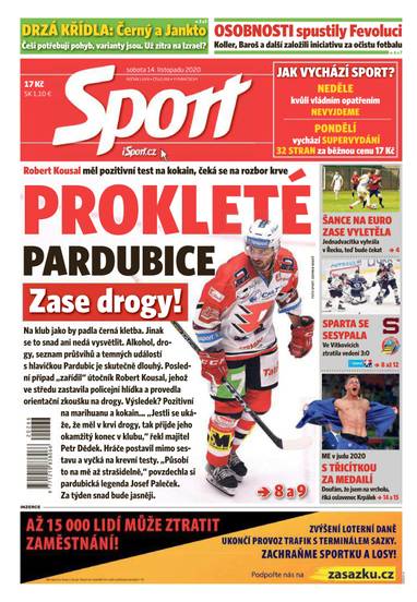 Sport - 14.11.2020 - CZECH NEWS CENTER a. s.