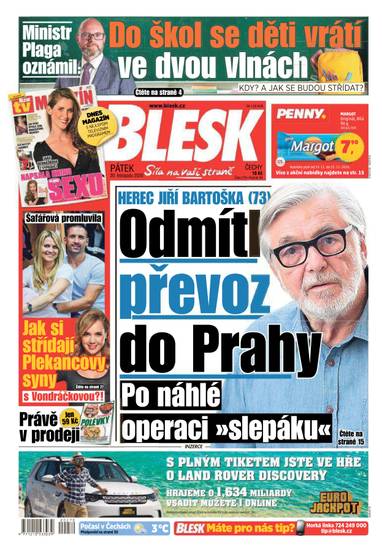 BLESK - 20.11.2020 - CZECH NEWS CENTER a. s.