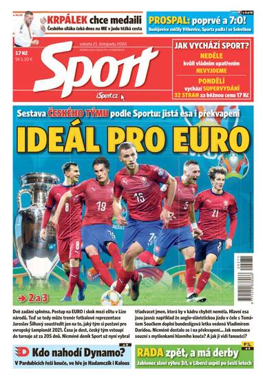 Sport - 21.11.2020 - CZECH NEWS CENTER a. s.