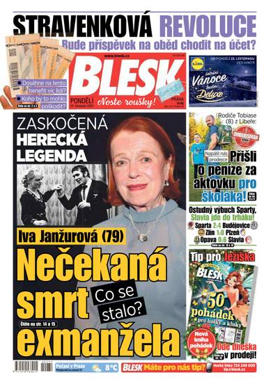 BLESK - 23.11.2020 - CZECH NEWS CENTER a. s.