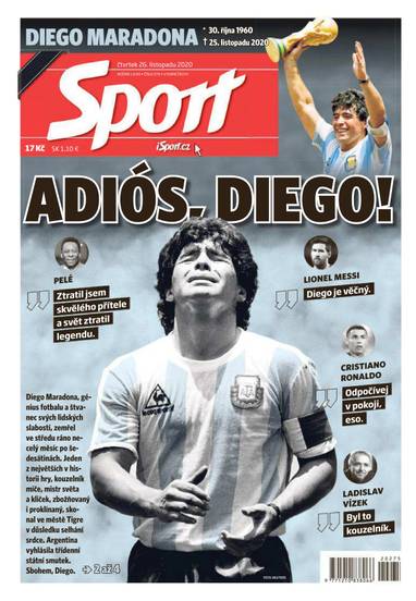 Sport - 26.11.2020 - CZECH NEWS CENTER a. s.