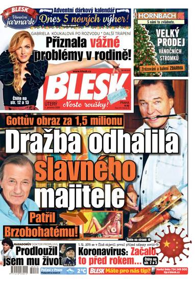 BLESK - 1.12.2020 - CZECH NEWS CENTER a. s.