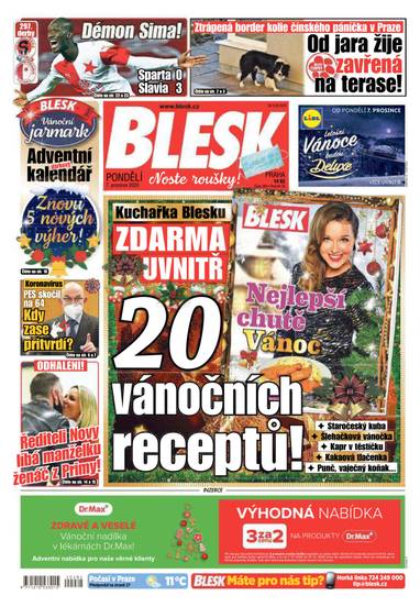 BLESK - 7.12.2020 - CZECH NEWS CENTER a. s.