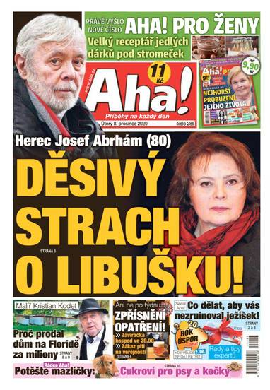 Aha! - 8.12.2020 - CZECH NEWS CENTER a. s.