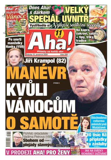 Aha! - 12.12.2020 - CZECH NEWS CENTER a. s.