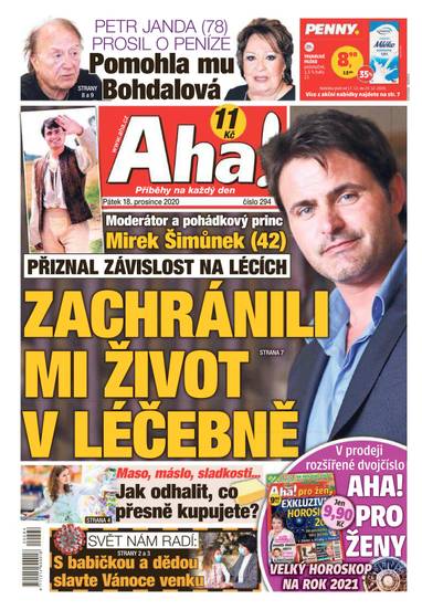 Aha! - 18.12.2020 - CZECH NEWS CENTER a. s.