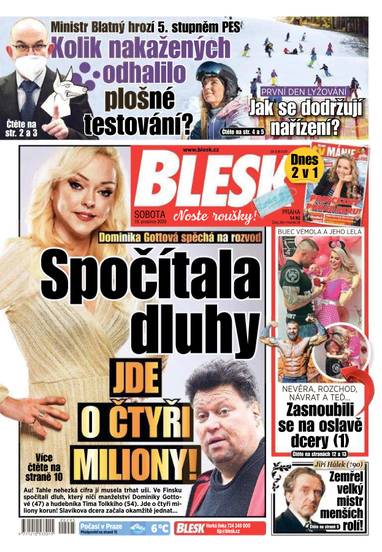 BLESK - 19.12.2020 - CZECH NEWS CENTER a. s.
