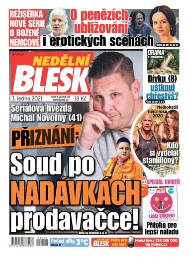 NEDĚLNÍ BLESK - 1/2021 - CZECH NEWS CENTER a. s.