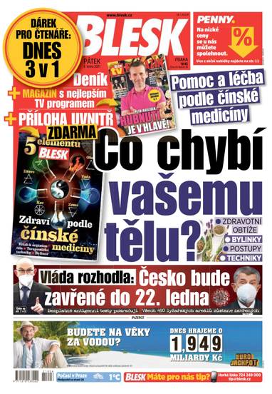 BLESK - 8.1.2021 - CZECH NEWS CENTER a. s.
