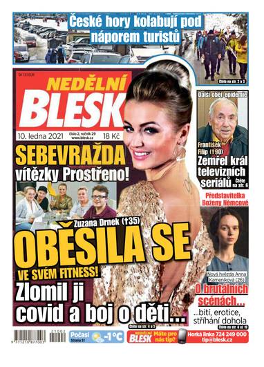 NEDĚLNÍ BLESK - 2/2021 - CZECH NEWS CENTER a. s.