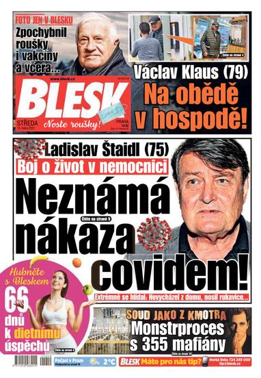 BLESK - 13.1.2021 - CZECH NEWS CENTER a. s.