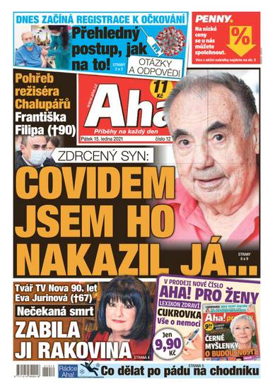 Aha! - 15.1.2021 - CZECH NEWS CENTER a. s.