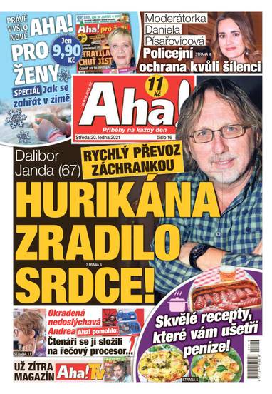 Aha! - 20.1.2021 - CZECH NEWS CENTER a. s.