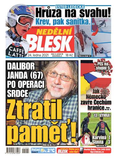 NEDĚLNÍ BLESK - 4/2021 - CZECH NEWS CENTER a. s.