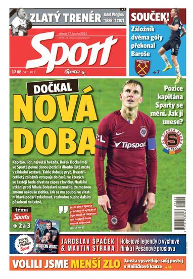 Sport - 27.1.2021 - CZECH NEWS CENTER a. s.