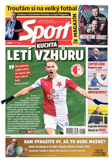 Sport - 29.1.2021 - CZECH NEWS CENTER a. s.