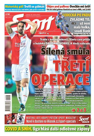 Sport - 30.1.2021 - CZECH NEWS CENTER a. s.