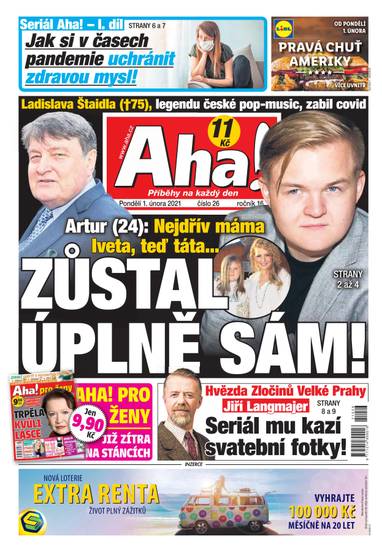 Aha! - 1.2.2021 - CZECH NEWS CENTER a. s.