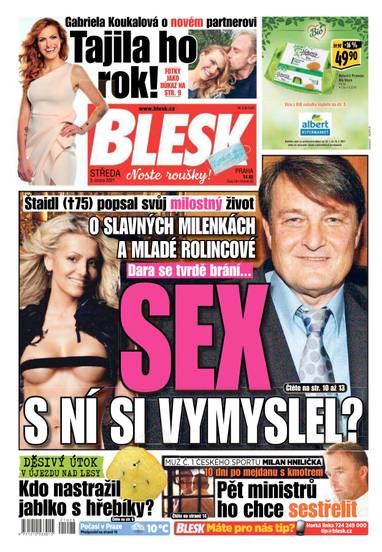 BLESK - 3.2.2021 - CZECH NEWS CENTER a. s.