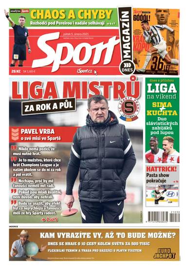 Sport - 5.2.2021 - CZECH NEWS CENTER a. s.