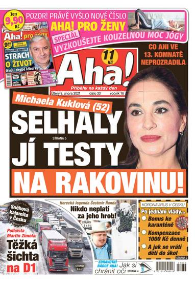 Aha! - 9.2.2021 - CZECH NEWS CENTER a. s.