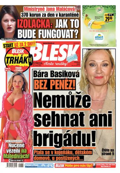 BLESK - 10.2.2021 - CZECH NEWS CENTER a. s.