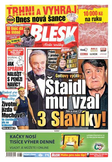 BLESK - 16.2.2021 - CZECH NEWS CENTER a. s.