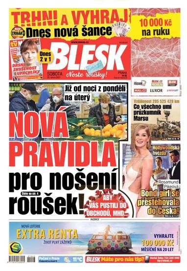 BLESK - 20.2.2021 - CZECH NEWS CENTER a. s.