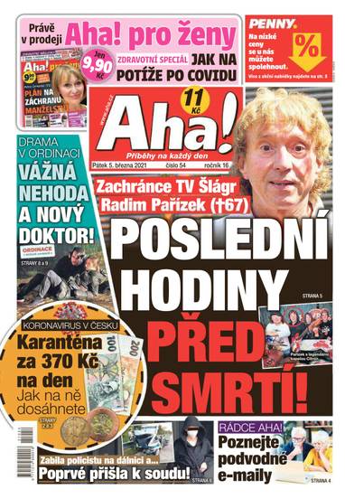 Aha! - 5.3.2021 - CZECH NEWS CENTER a. s.