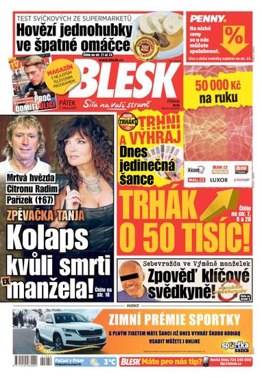 BLESK - 5.3.2021 - CZECH NEWS CENTER a. s.