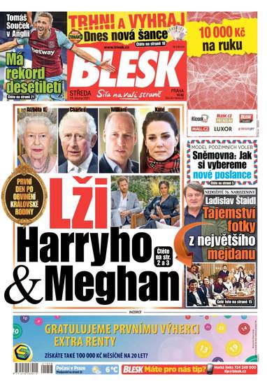 BLESK - 10.3.2021 - CZECH NEWS CENTER a. s.
