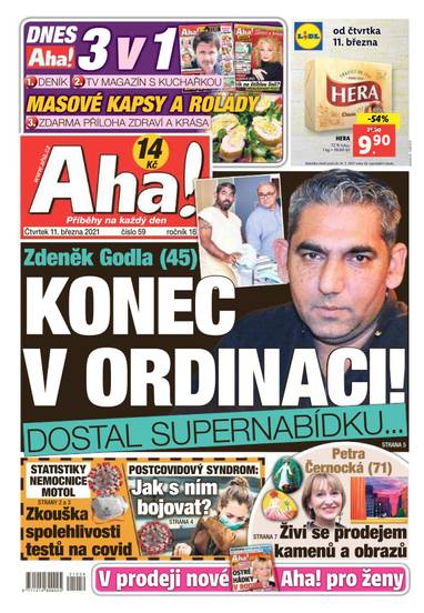 Aha! - 11.3.2021 - CZECH NEWS CENTER a. s.