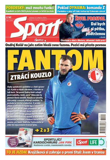 Sport - 13.3.2021 - CZECH NEWS CENTER a. s.
