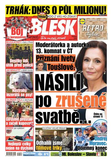 BLESK - 15.3.2021 - CZECH NEWS CENTER a. s.