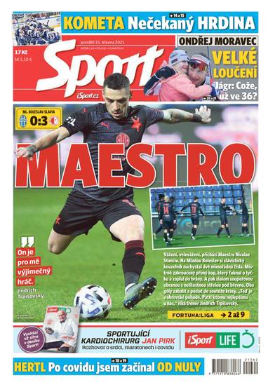 Sport - 15.3.2021 - CZECH NEWS CENTER a. s.