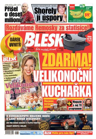 BLESK - 26.3.2021 - CZECH NEWS CENTER a. s.