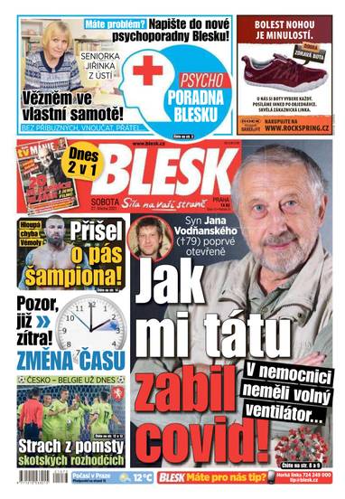 BLESK - 27.3.2021 - CZECH NEWS CENTER a. s.