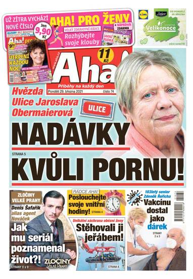 Aha! - 29.3.2021 - CZECH NEWS CENTER a. s.