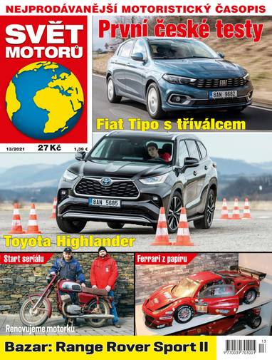Časopis SVĚT MOTORŮ - 13/2021 - CZECH NEWS CENTER a. s.