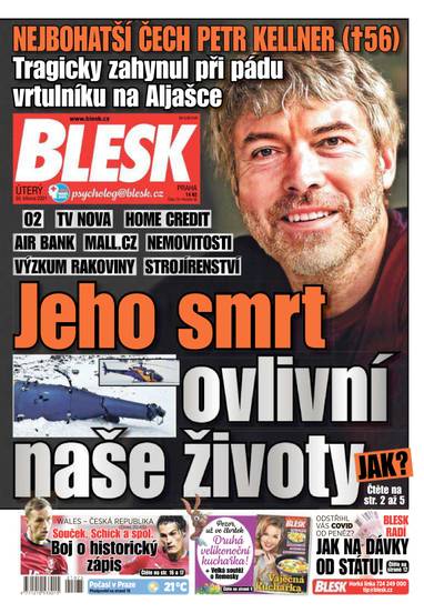 BLESK - 30.3.2021 - CZECH NEWS CENTER a. s.