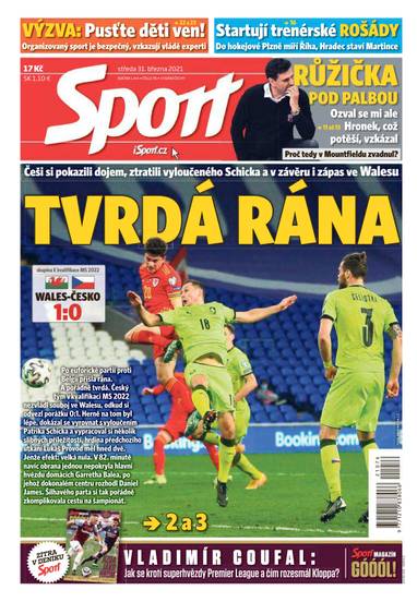Sport - 31.3.2021 - CZECH NEWS CENTER a. s.